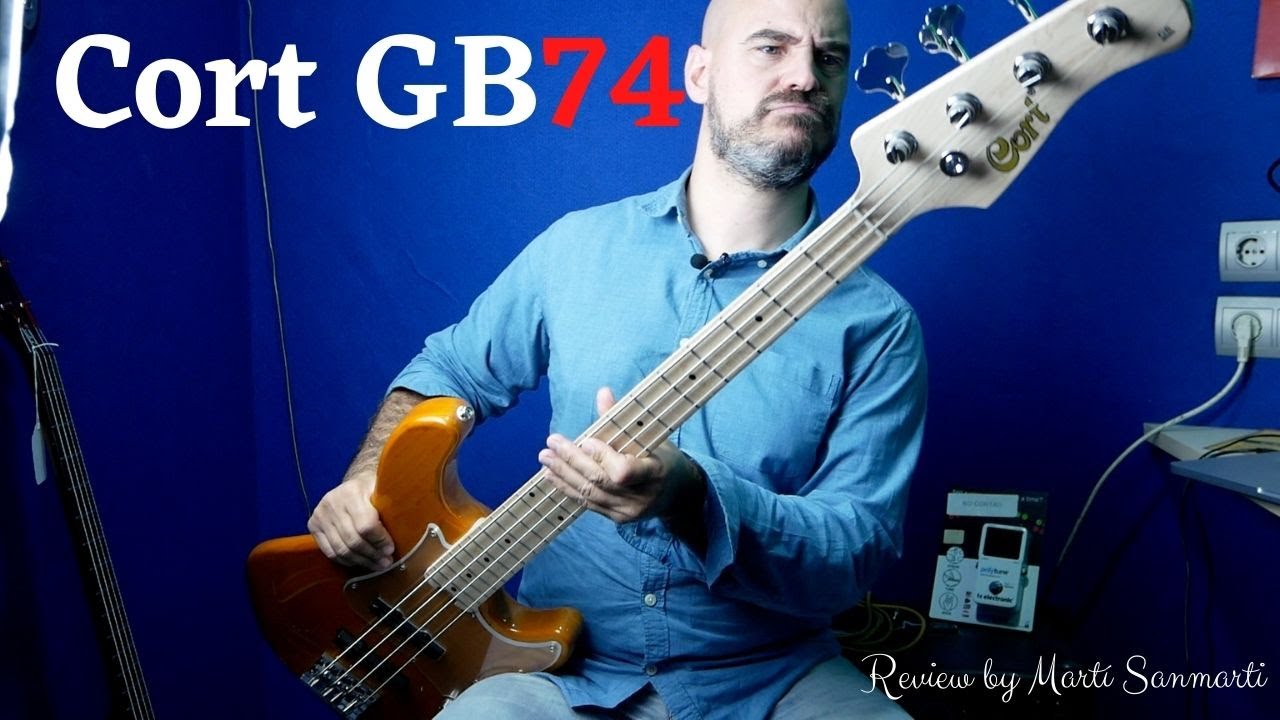 Cort GB74jj. Great Active Jazz Bass! (Eng SUBS)