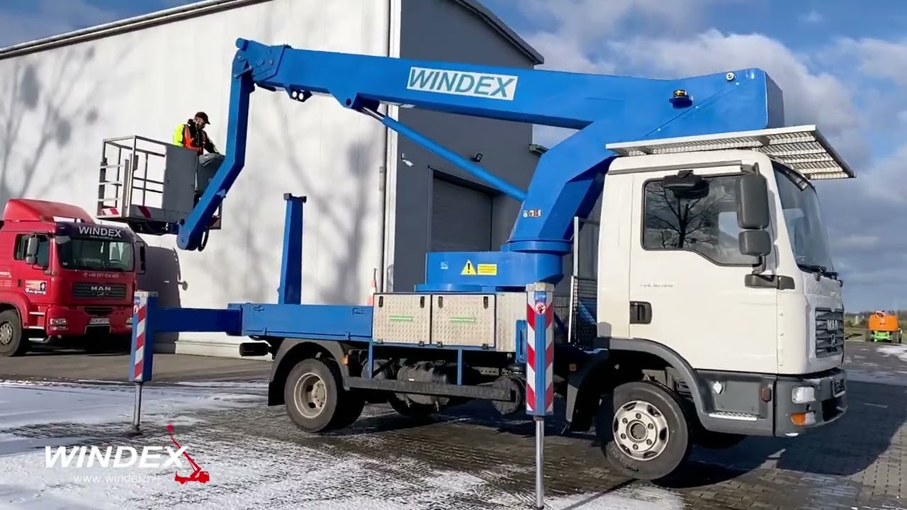 Podnośnik koszowy Bison Palfinger TKA 30