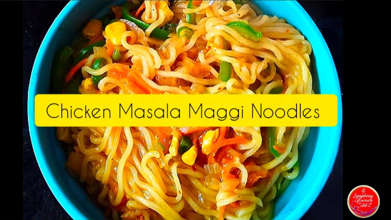 Mixed Chicken Noodles Recipe ന്യൂഡിൽസ് ഇങ്ങനെയൊന്നു കഴിച്ചുനോക്കൂ! @symphonyofflavourswithAdiZ 