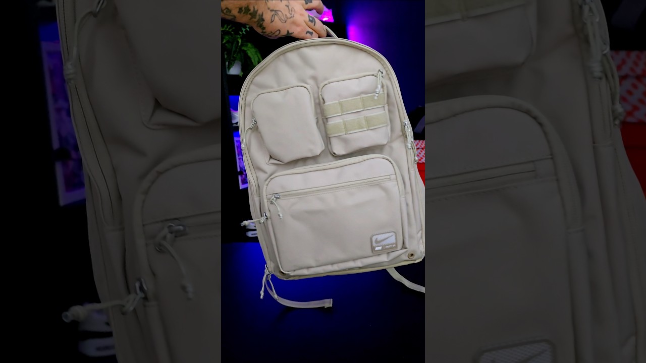 Nike Utility Power 2.0 Desert Khaki Backpack 360&deg; #nike #utility #power