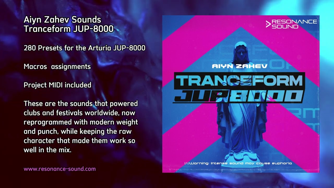 Aiyn Zahev Sounds – Tranceform JUP-8000 | Classic Trance Presets
