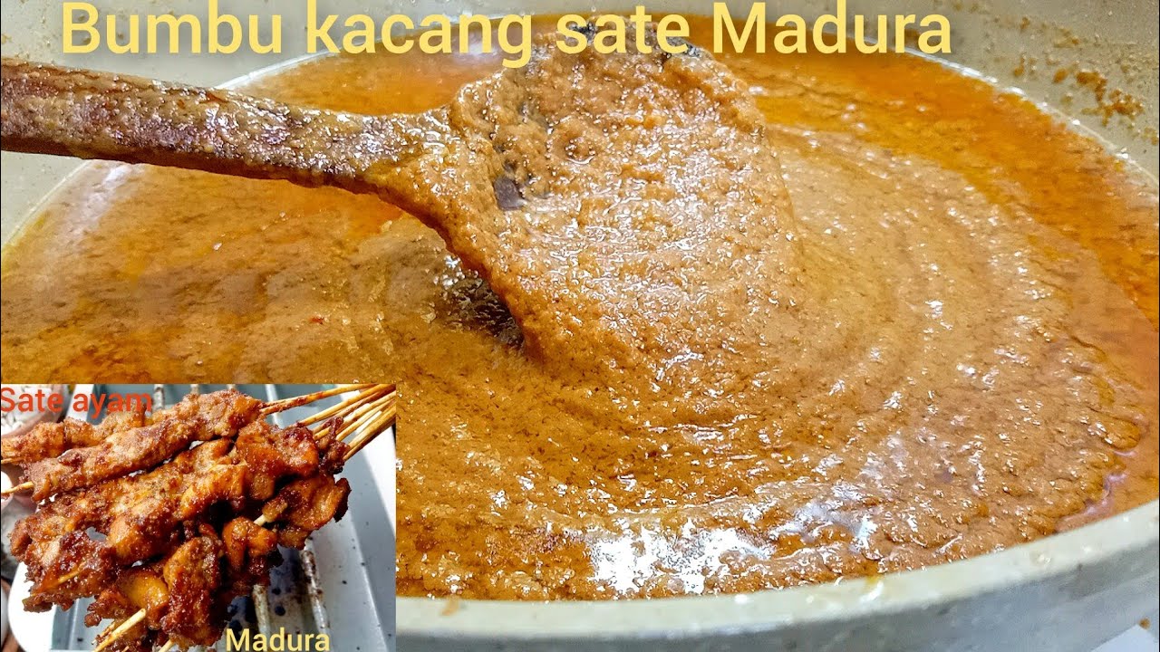 Asli Resep Pedagang...Bumbu Sate Madura ......