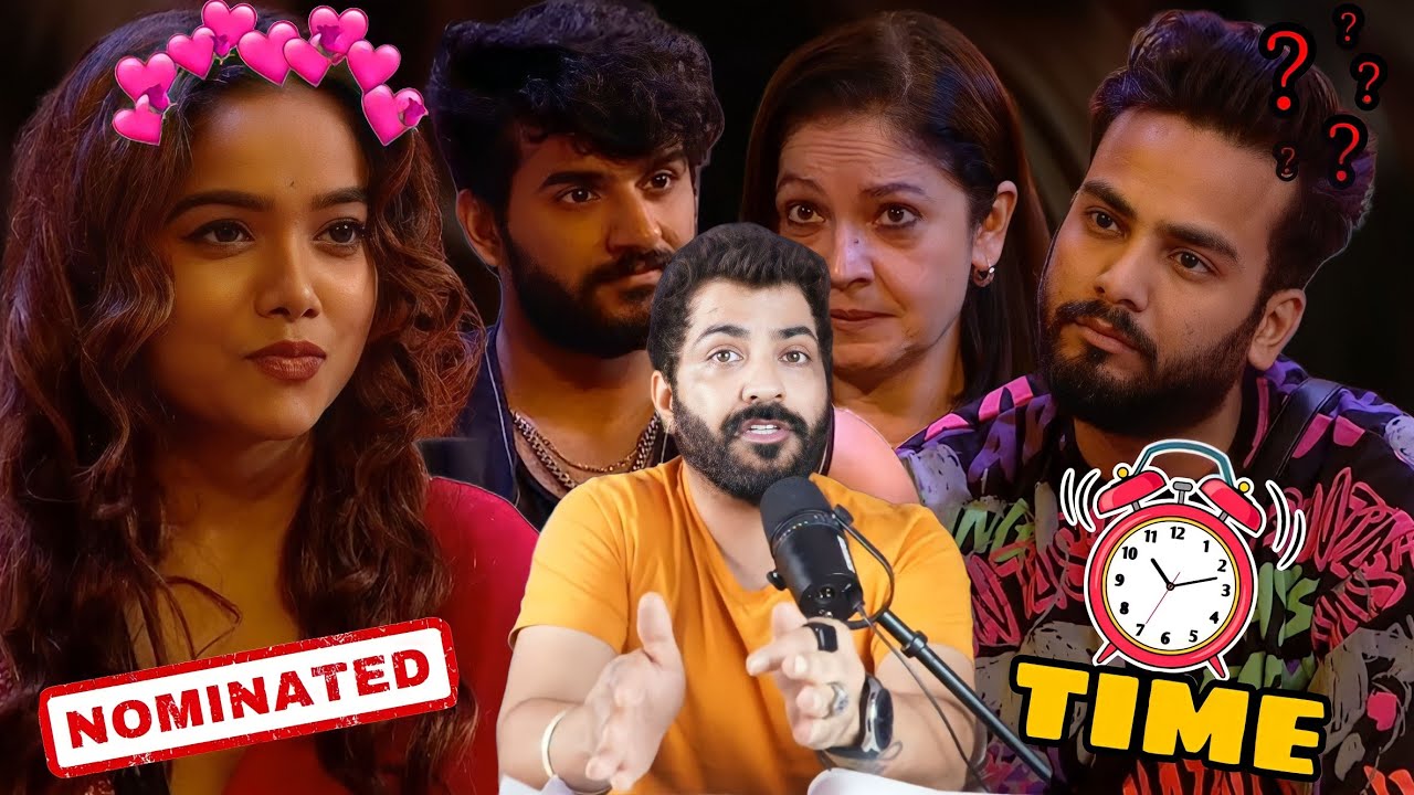 BIGGBOSS OTT2 : ABHISHEK BEBIKA POOJA FINALIST TASK TIME TRAVEL ELVISH SAYS NOT POSSIBLE MANISHA😯