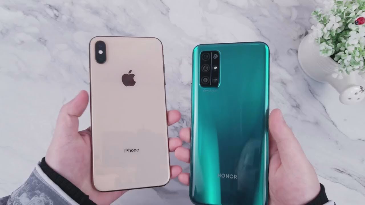 Honor 30S VS iPhone XS Max || Speed Test Comparison ||【Known Mobile】
