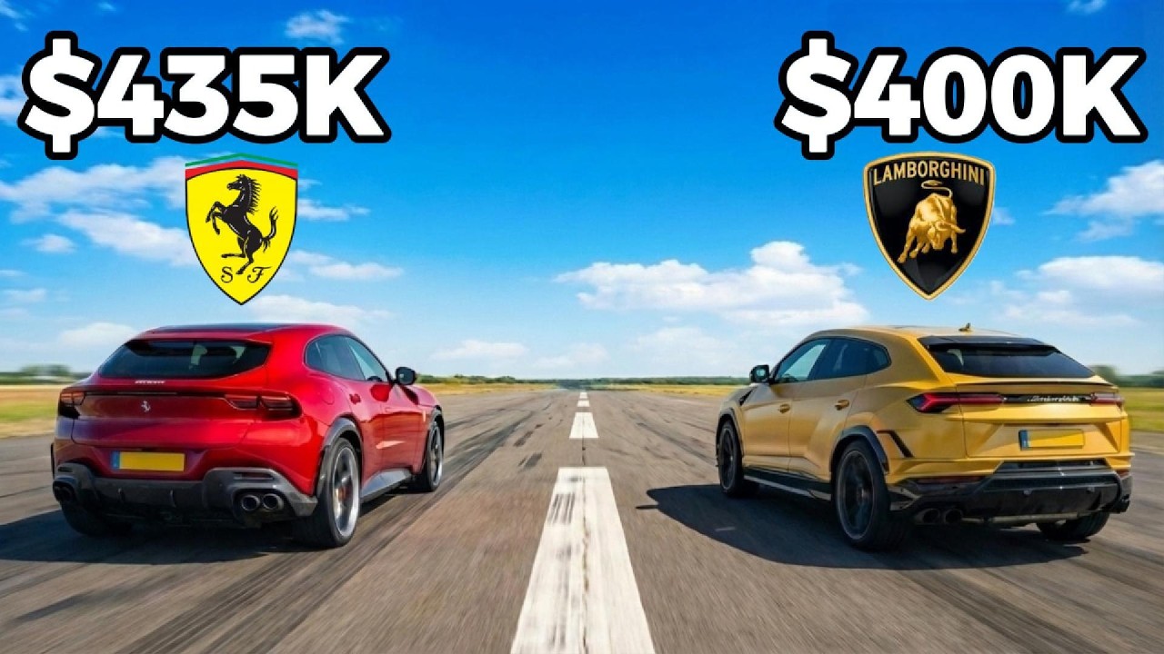 Ferrari Purosangue против Lamborghini Urus | Окончательная битва супер-внедорожников