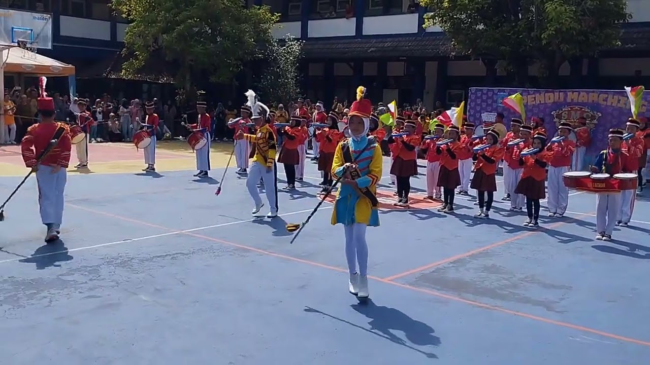 Penampilan SDN 6 Mataram di Spendu Marching Compatition (SMC) 2024