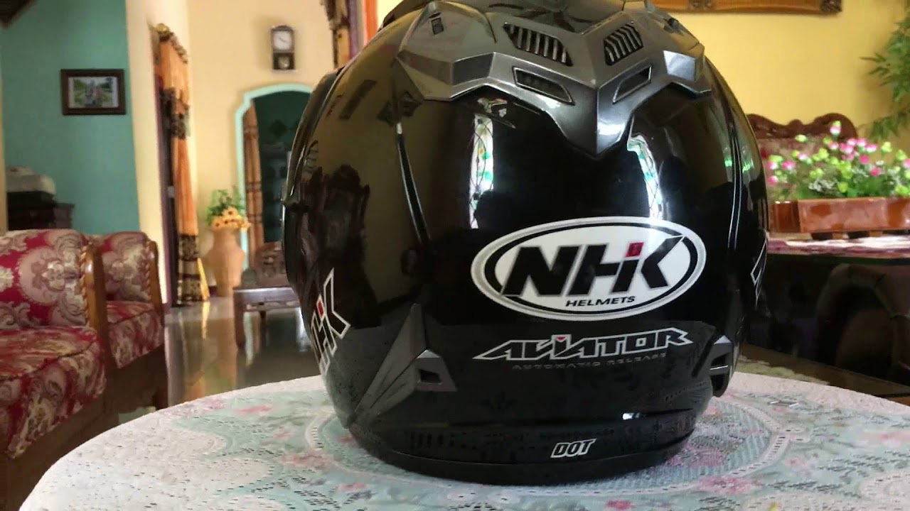 Helm Murah NHK AVIATOR Half Face (Review)