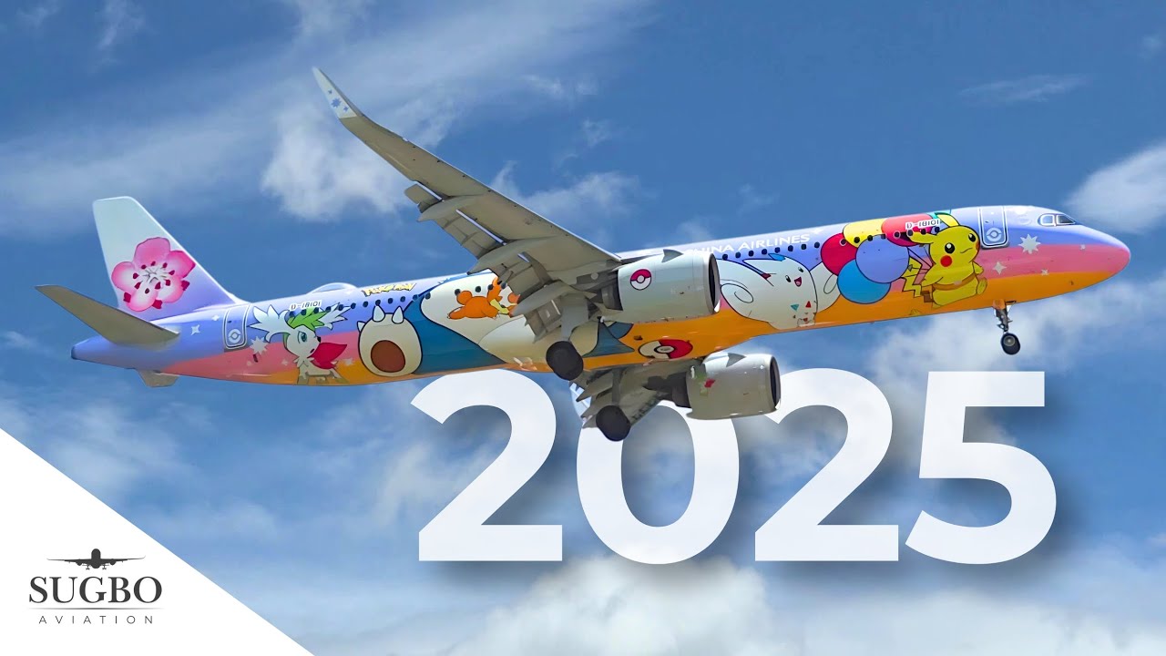 BEST OF 2025 | 20 MINS of RARE PLANES & MORE at Mactan-Cebu Airport ✈️🇵🇭