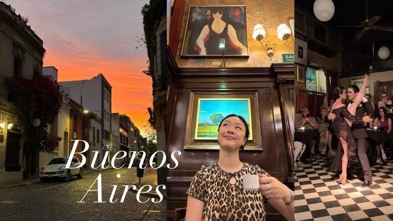 3 days in Buenos Aires, Argentina 🌹 | outdoor markets, tango, pizza, and cocktail bars