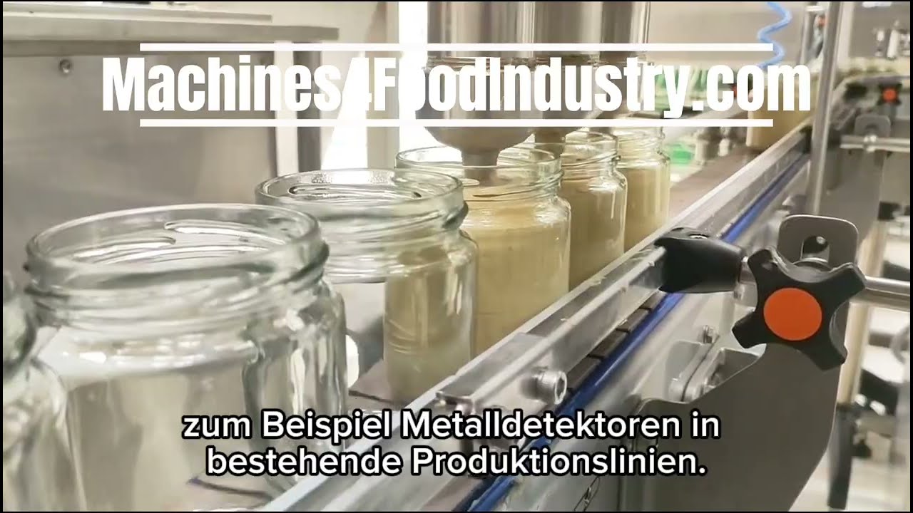 Lebensmittel im Glas automatisiert verpacken | Rinser, Abfüllsystem und Vakuumverschluss
