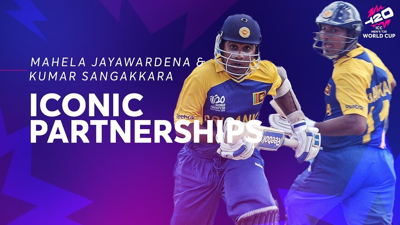 Iconic Partnerships: Mahela Jayawardena and Kumar Sangakkara | T20 World Cup