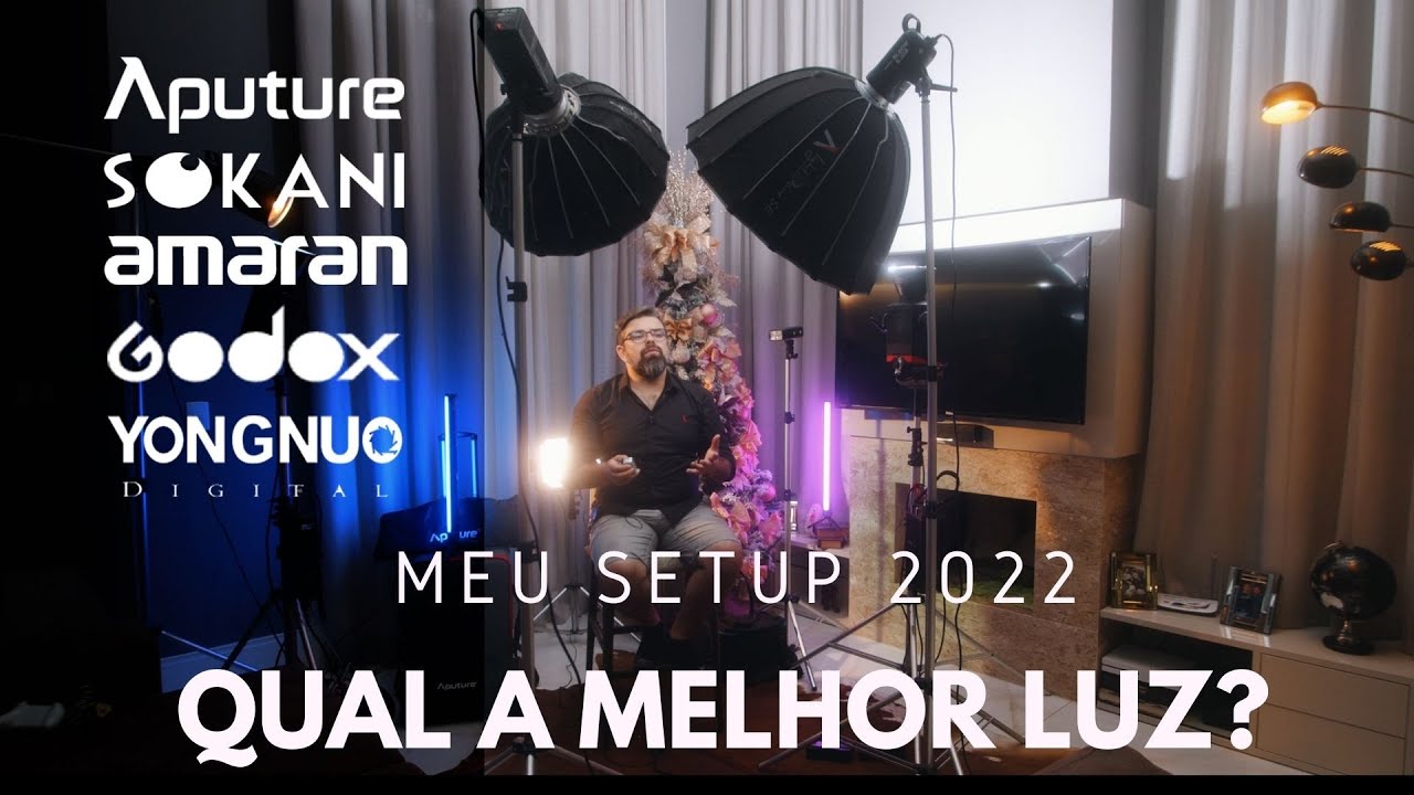 A MELHOR LUZ PARA SUA PRODUÇÃO - SETUP LIGHT 2022