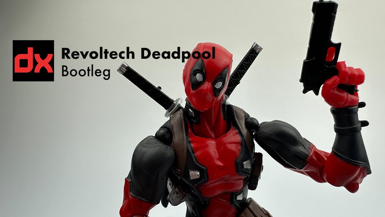 Bootleg Revoltech Yamaguchi Deadpool - CollectionDX