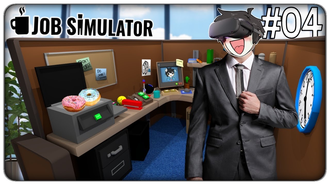 I ROBOT DI QUESTO UFFICIO SONO PAZZI!!!! | Job Simulator - ep.04