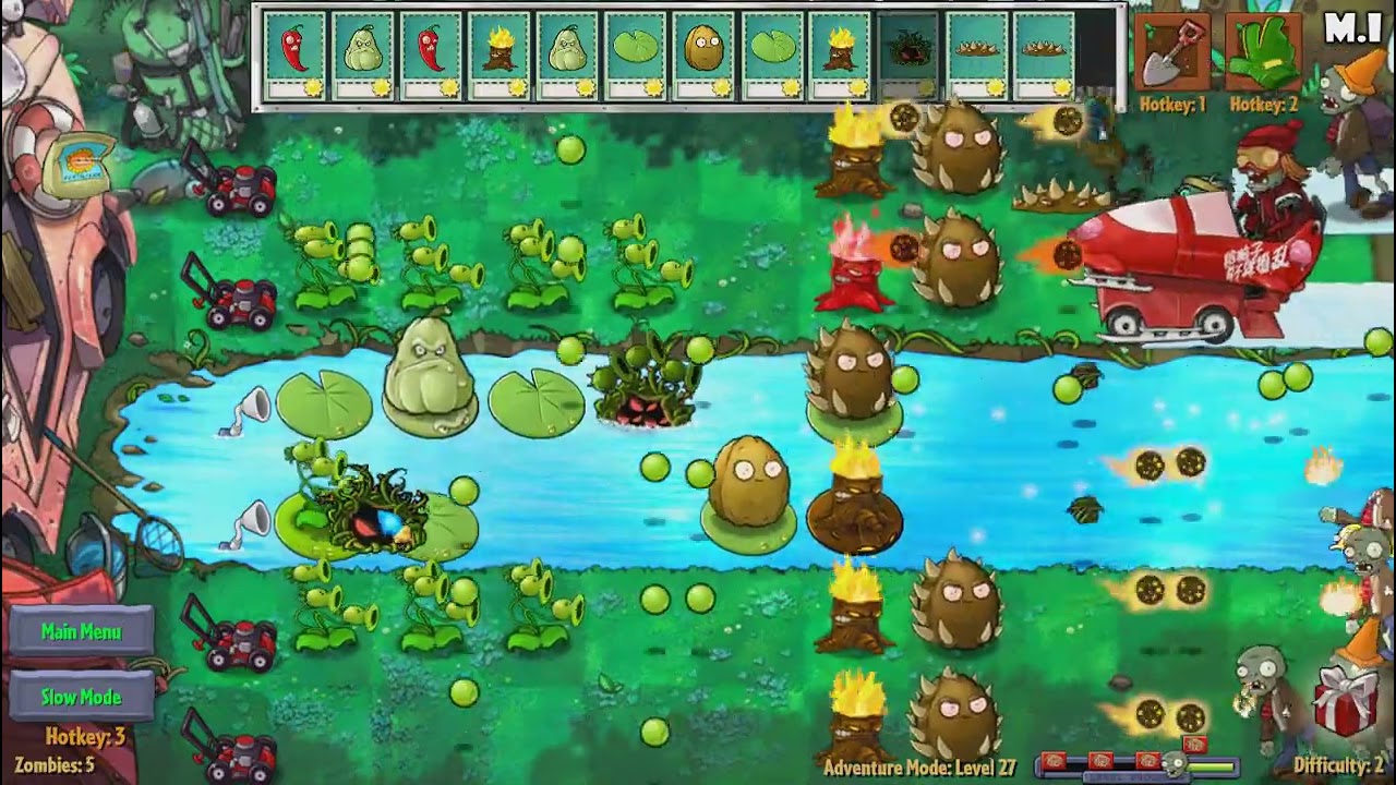 Plant Vs Zombie Fusion Level 3-9