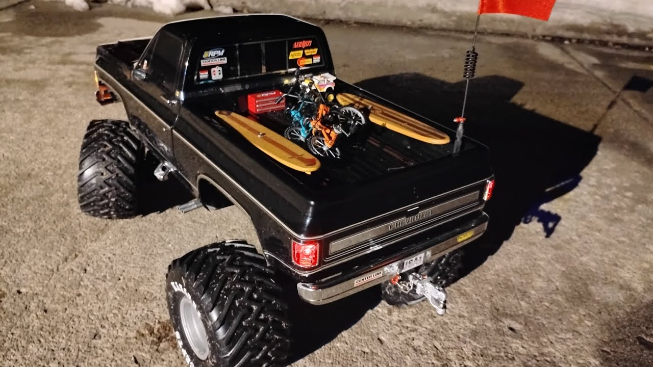 DRIVING ON THIN ICE FPV TRAXXAS TRX4 K10 HIGH TRAIL🔥🔥🔥🤔🙀😳RC FUN💪😁👍