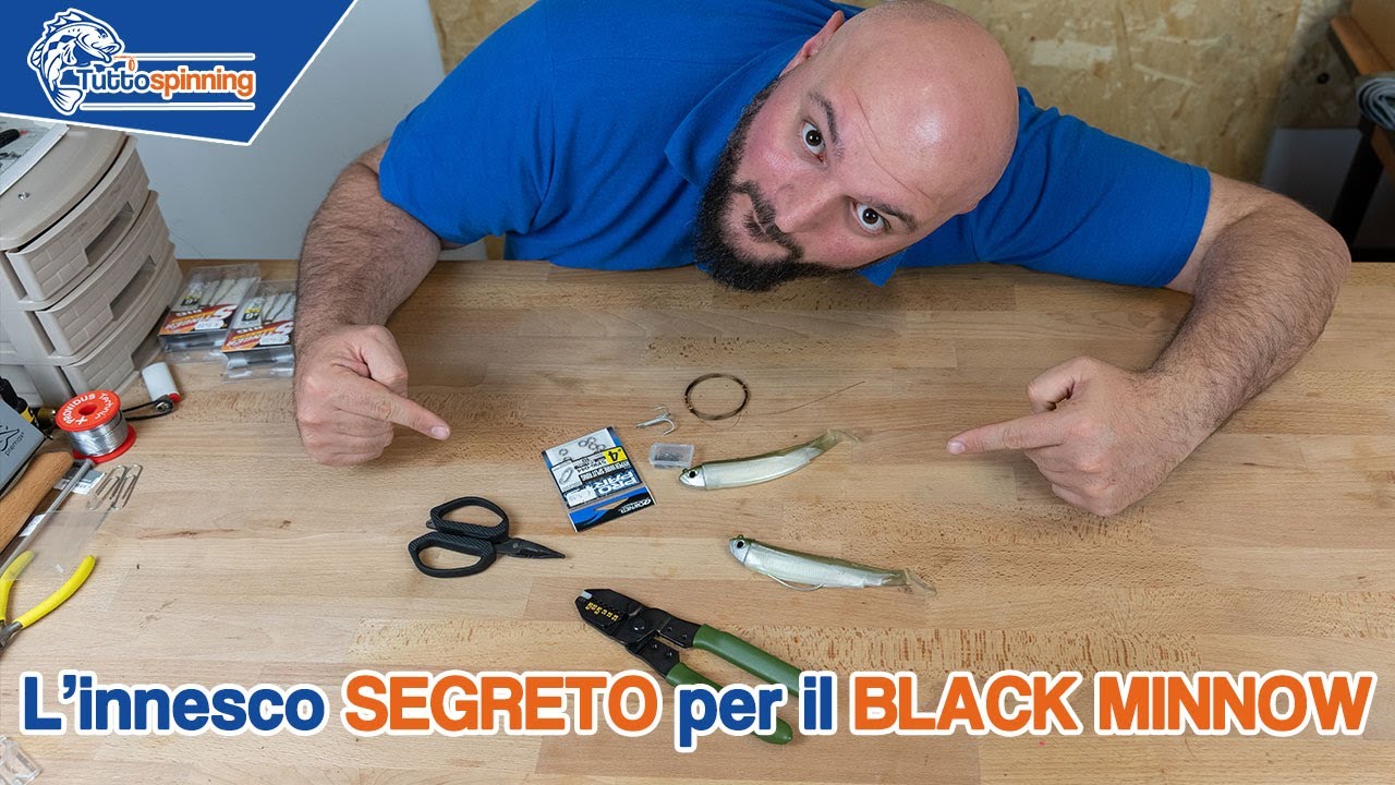 L'innesco SEGRETO del BLACK MINNOW 🤫 Assist Hook
