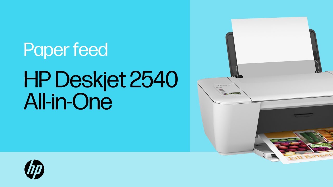 Fixing Paper Pick Up Issues | HP Deskjet 2540 All-in-One Printer | HP Support