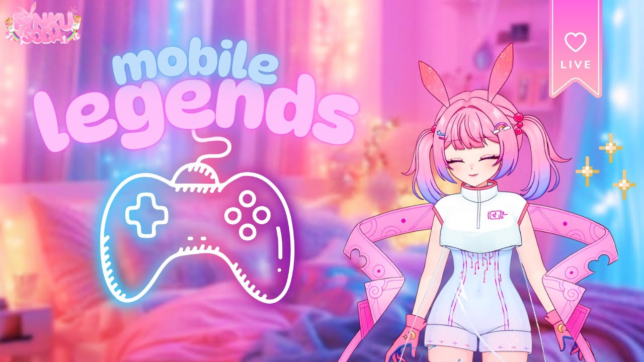 【PINKUSODA】PUSH GLORY??!! 💗【mobile legends】