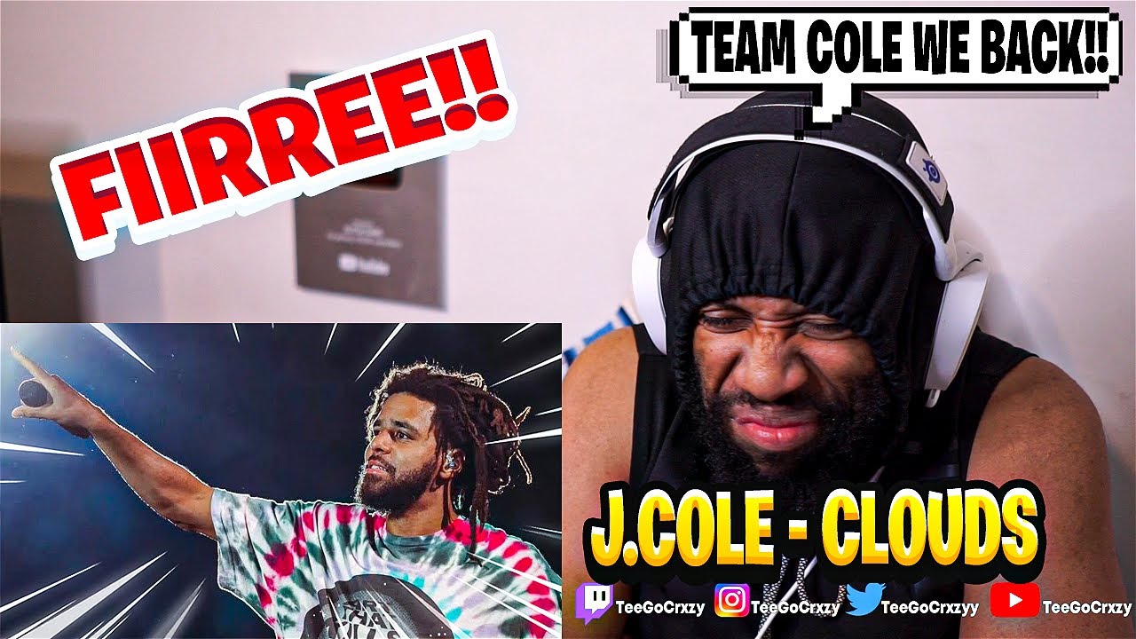 WHO FELL OFF?!! J. Cole - cLOUDS (Official Audio) (REACTION)