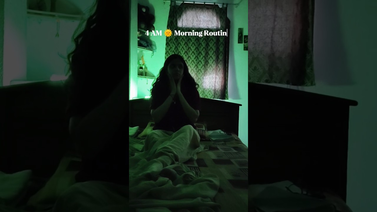 4 Am Morning Routine 🌞 Neet 2026 Preparation 📚Minivlog #shorts #study #neet #trending #motivation