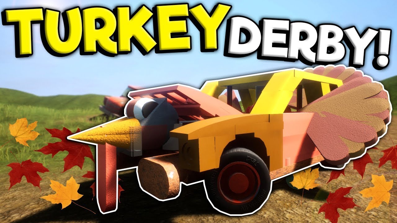We Battled in The Thanksgiving Day Figure 8 & Demo Derby in Brick Rigs Multiplayer!
