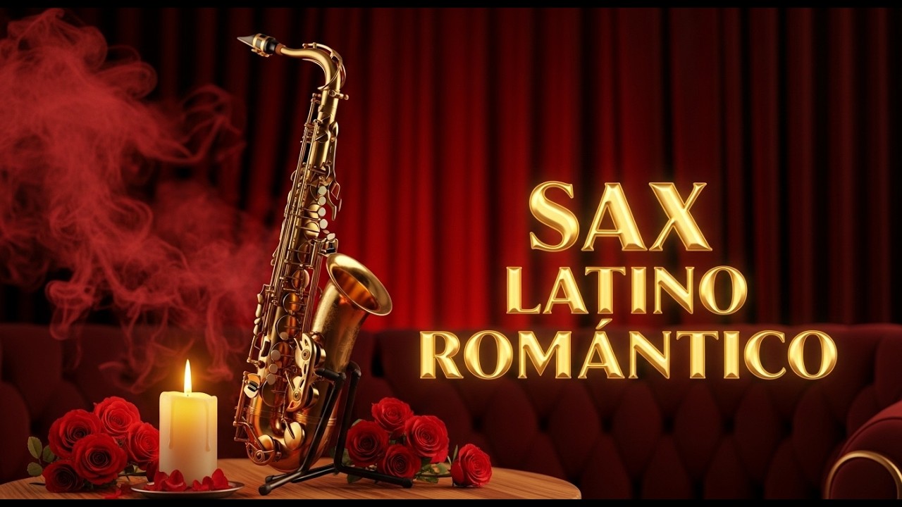 Sax Latino Romántico para Dormir 🌙 | Latin Bolero Instrumental de Noche