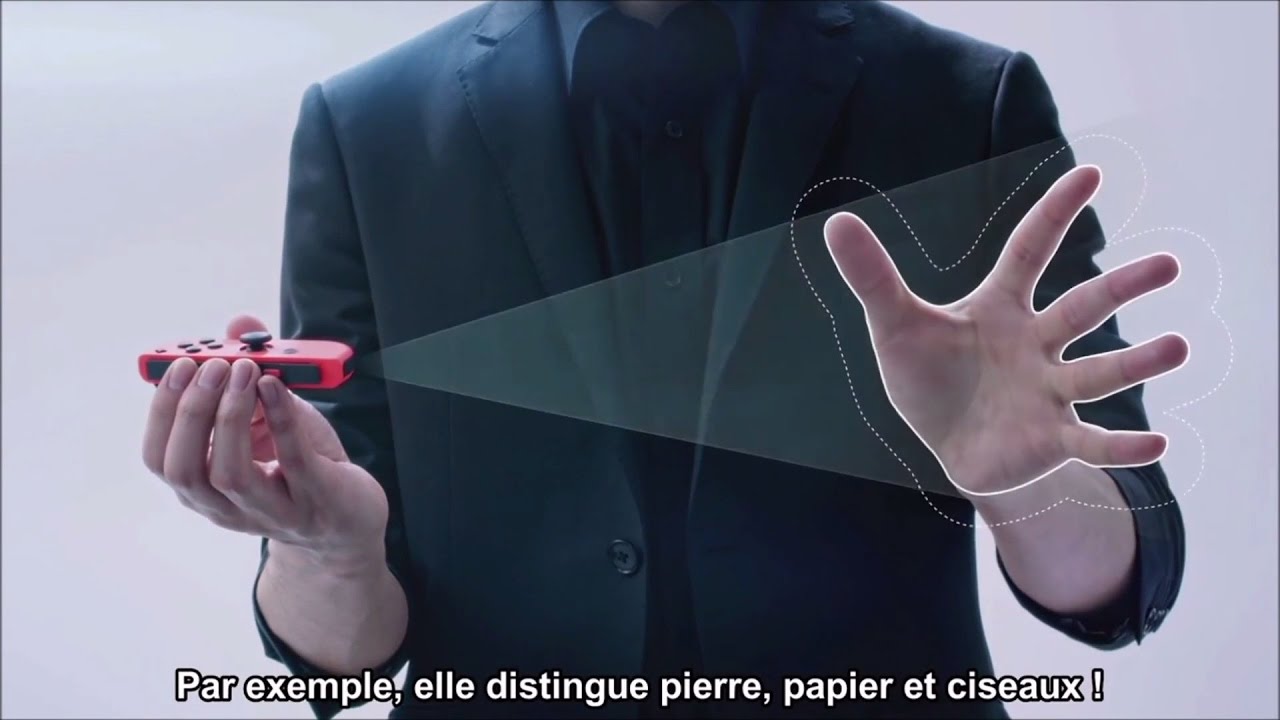 Nintendo Switch : Joy Con presentation [english + sous titre FR]