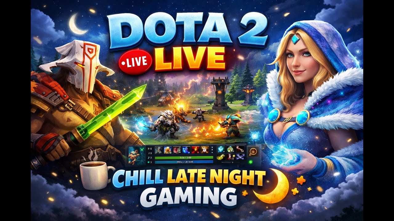 Dota 2 Live - Chill 4 Stack With Friends Fun Night Gameplay