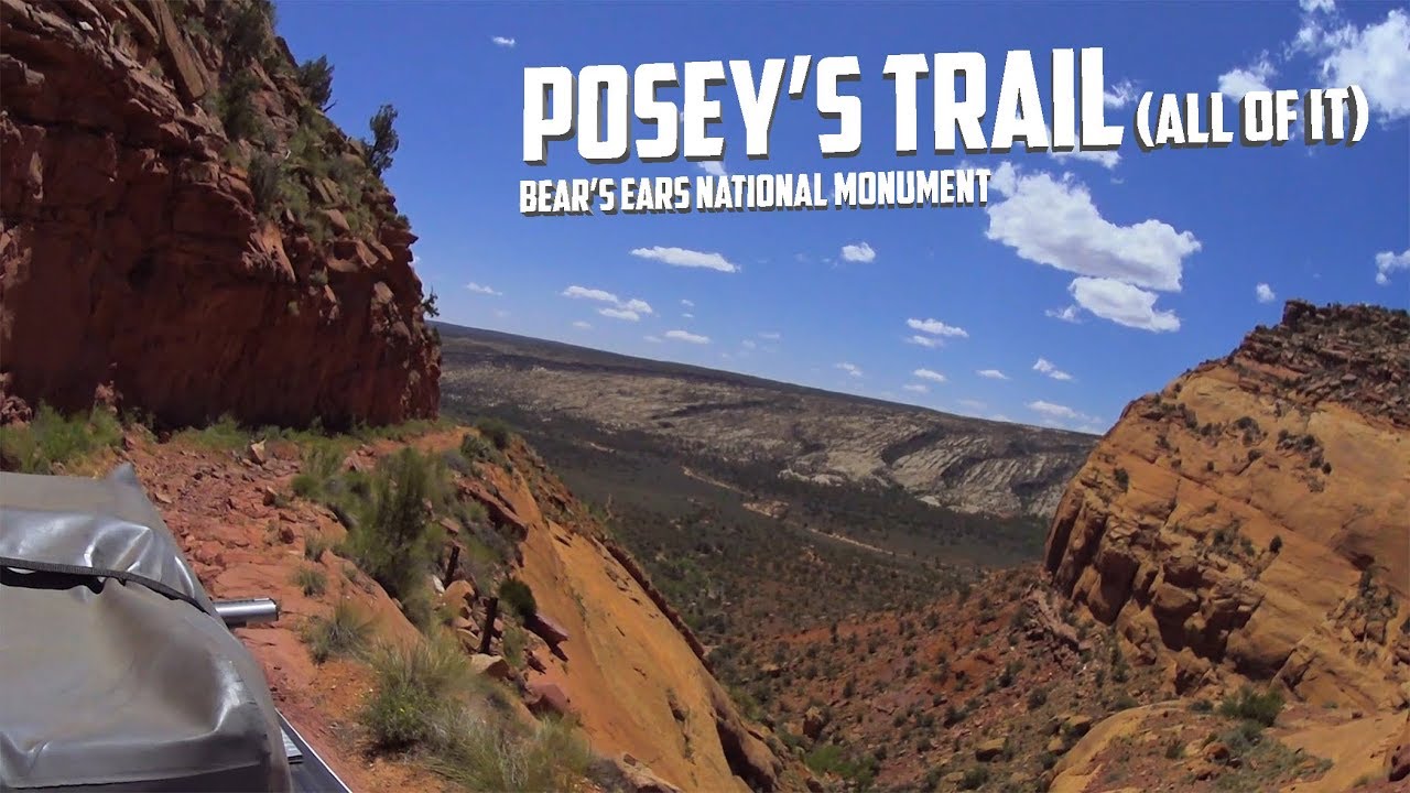 Posey's Trail: The old route through Comb Ridge before the highway