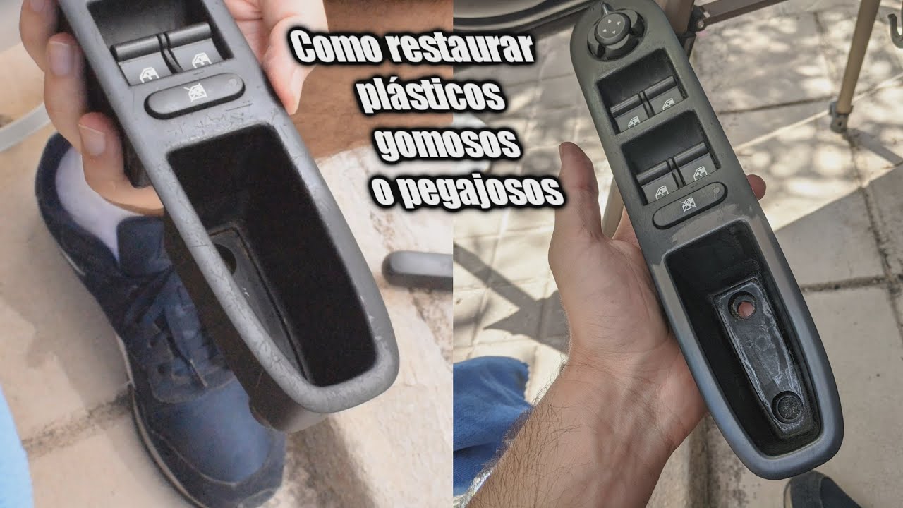 Restaurar PL&Aacute;STICOS GOMOSOS / PEGAJOSOS por MENOS de 5&euro; | Remove STICKY PLASTICS | Alfa Romeo 159