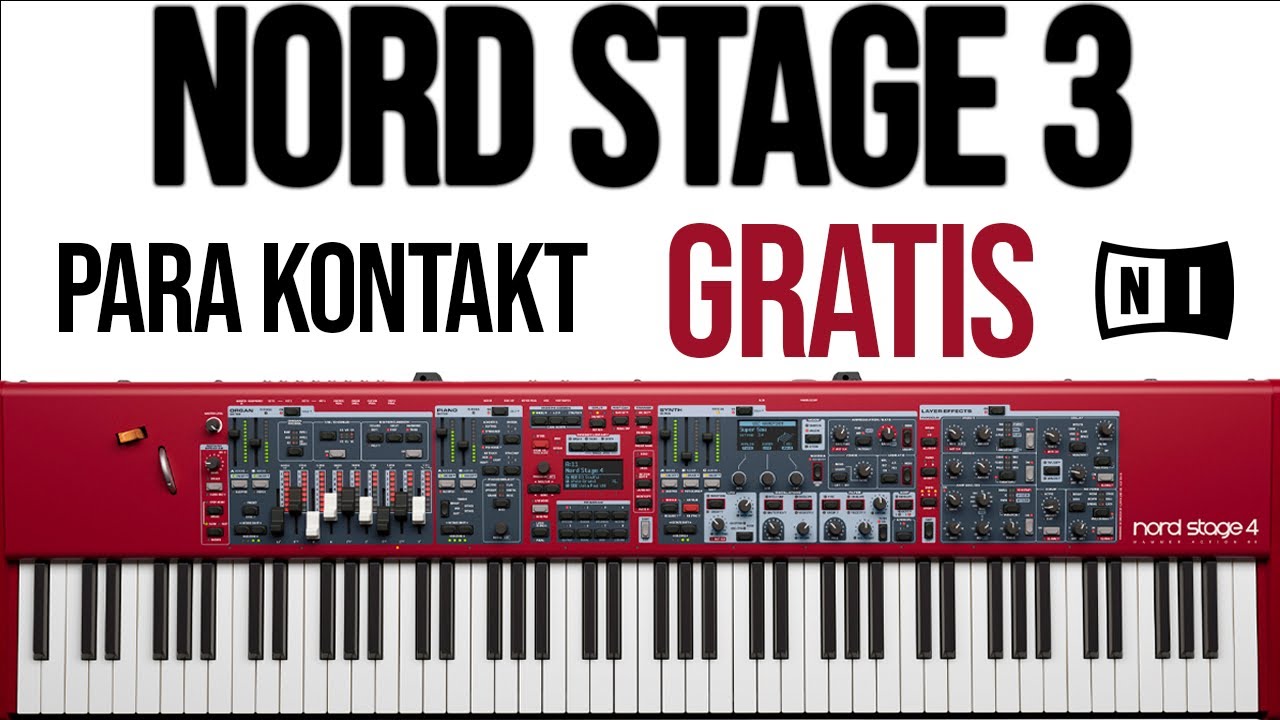 😲 Nord Stage 3 Para KONTAKT | Librería de PIANO GRATIS | Quédate hasta el Final ;)
