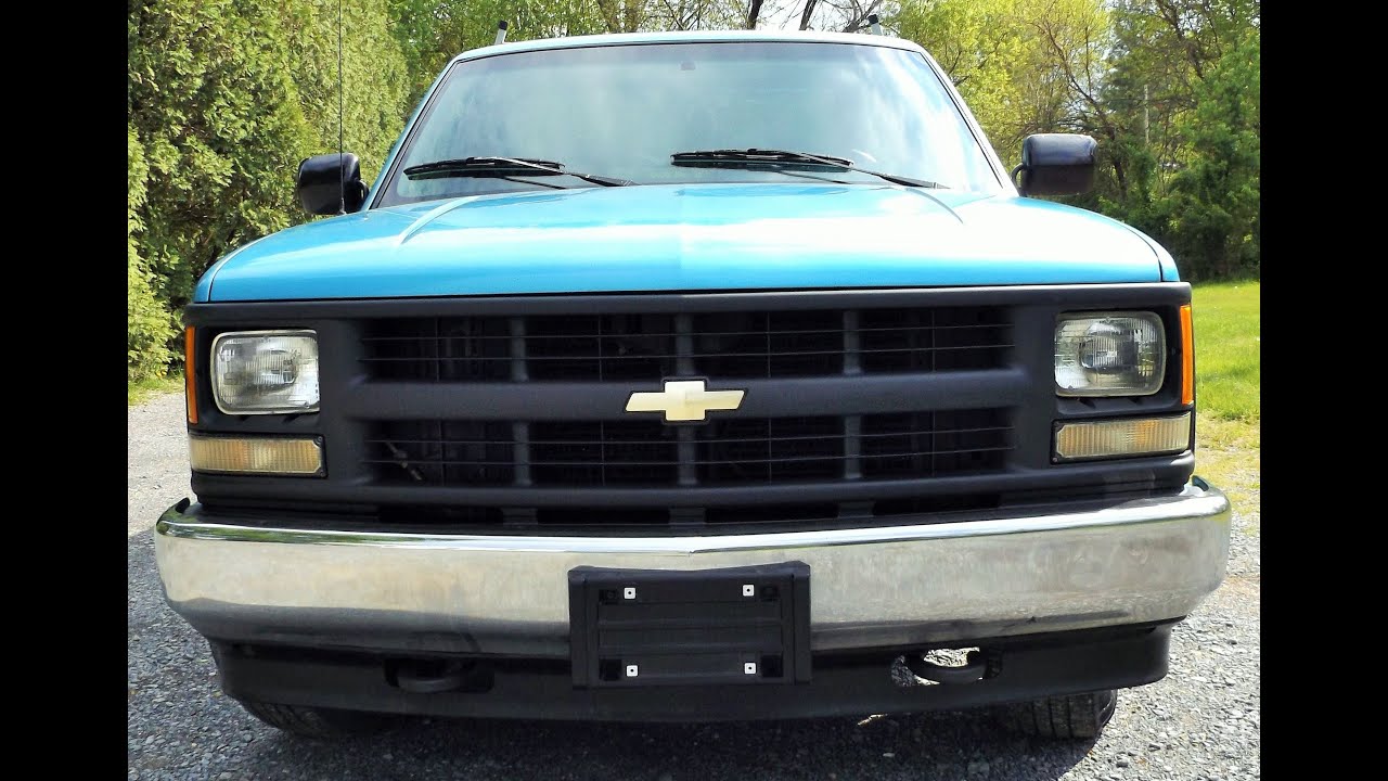 Before and After Painting Truck Grill 1994 Chevy Cheyenne - How To Remove The Grill on a 1994 Chevy