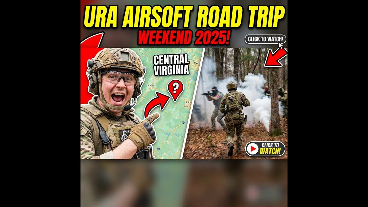 URA Airsoft Road Trip Weekend 2025, Central Virginia