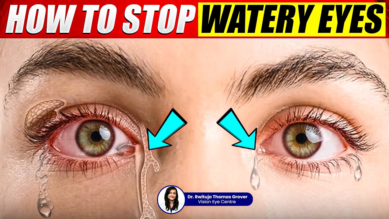 How to Stop Watery Eyes | Watery Eyes Treatment