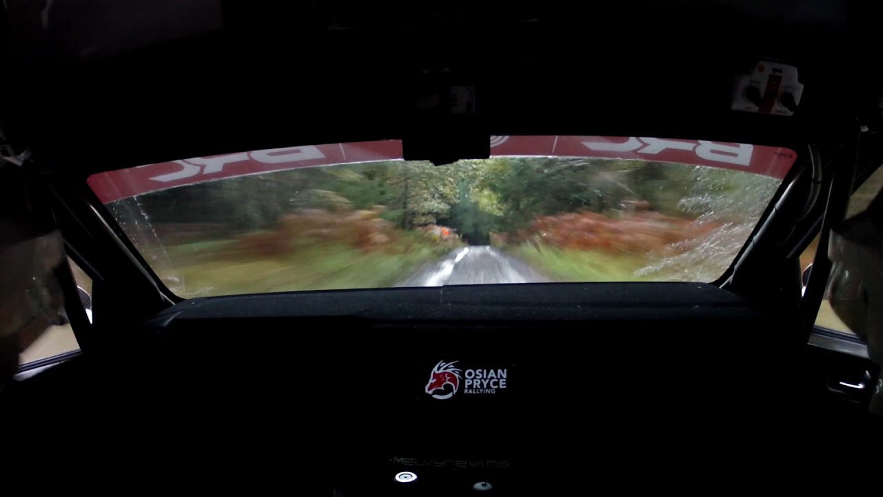 Osian Pryce - Noel O'Sullivan. Cambrian Rally 2021 SS1