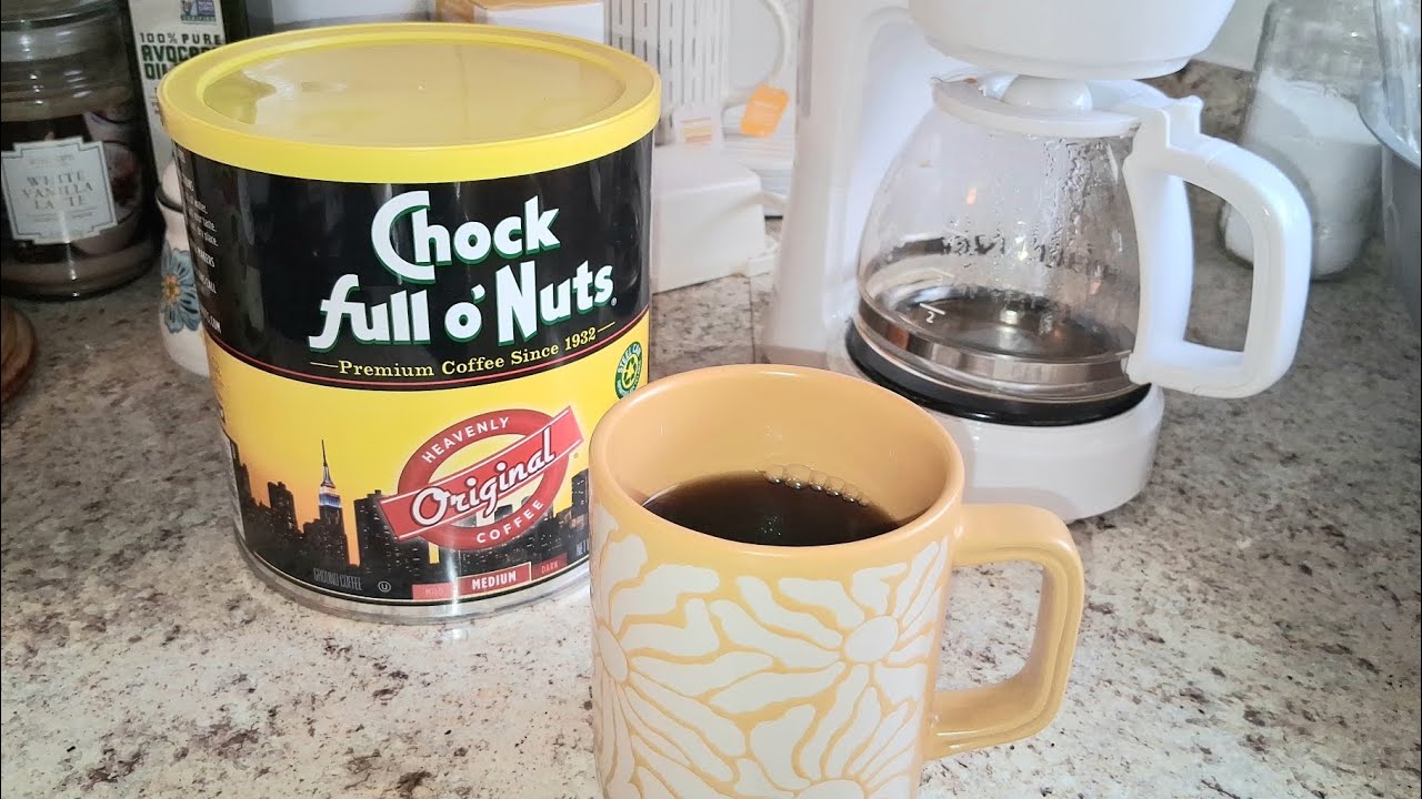 COFFEE CHAT ☕️ FIRST TIME TRYING CHOCK FULL O' NUTS