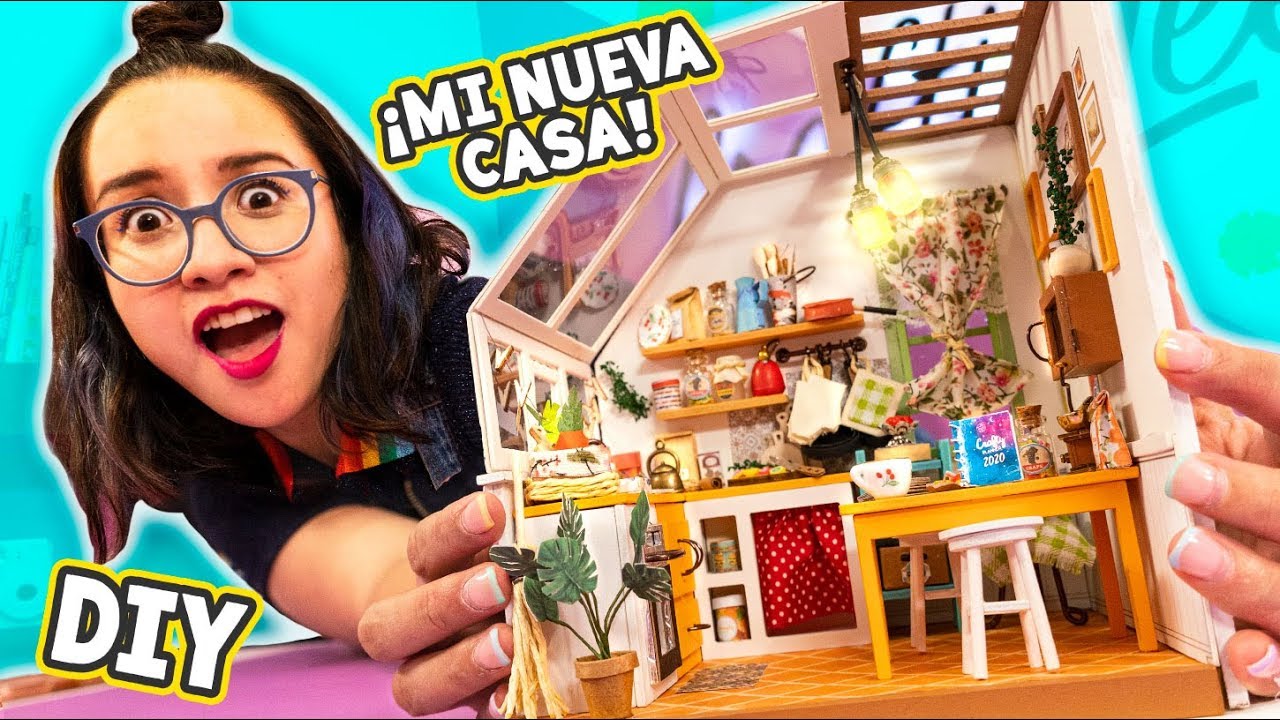 COMPRÉ MI PRIMERA CASA ...MINIATURA 🏠🤩 Craftingeek