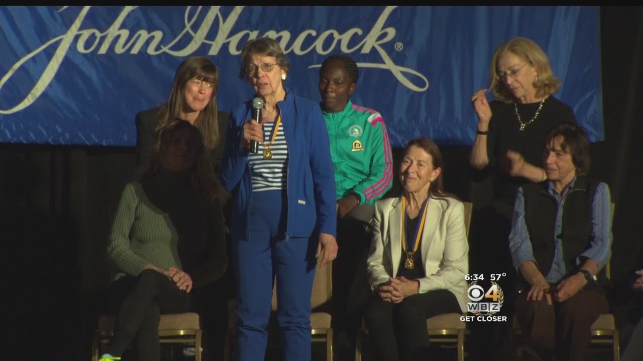 At Champions Breakfast, Women Who Won Boston Marathon Share Their Stories