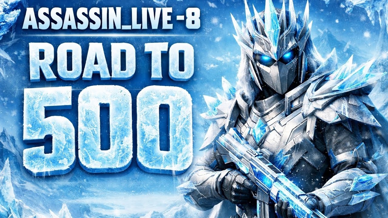 Assassin LIVE🔥BGMI 4.1 Update | Road to500 Subscribers | 