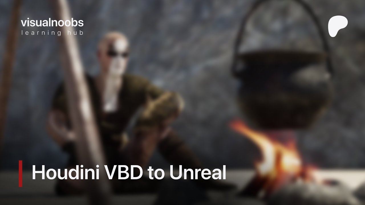 Houdini VDB для Unreal Engine 5.5 (предварительный просмотр) | visualnoobs