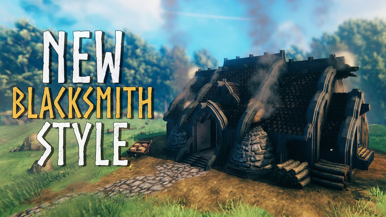 I Made a Ashlands Dwarven Blacksmith/Forge (NO MODS)