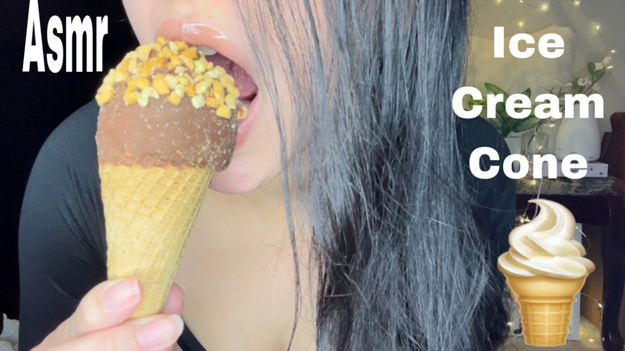 Asmr | Nestle Caramel Drumstick Eating Sounds | No Talking