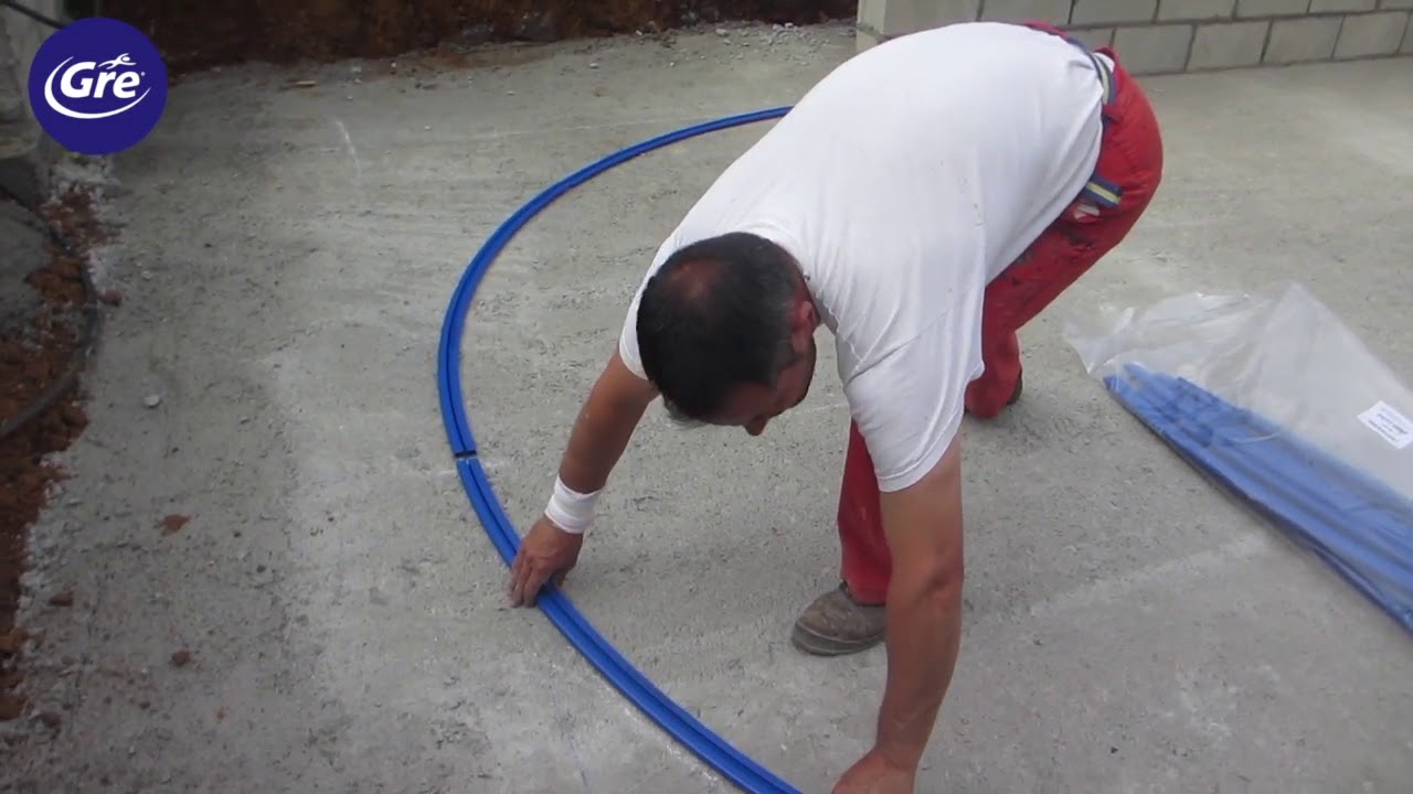 Aufbauvideo von unserem GRE Stahlwandpool ohne Profile