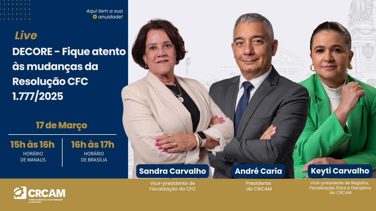 DECORE - Fique atento às mudanças da Resolução CFC 1.777/2025 (17/03/2026)