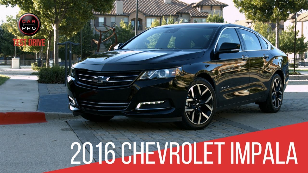 Тест-драйв Chevrolet Impala 2016 года