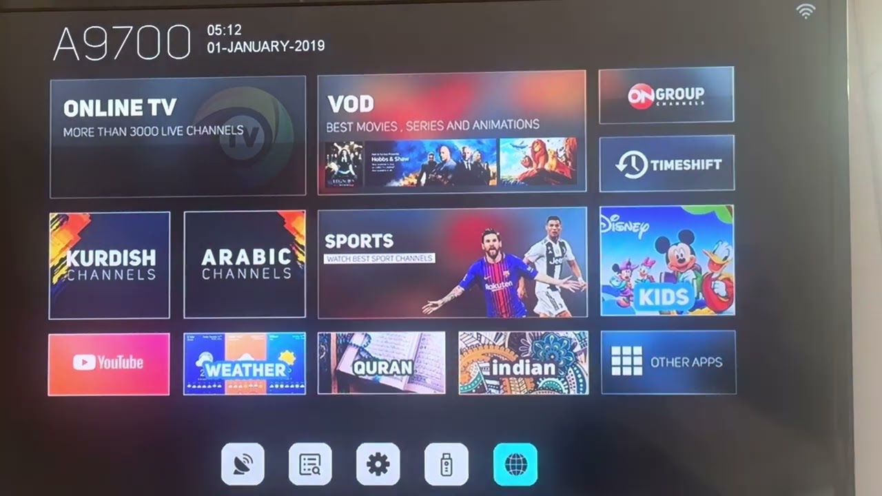 طريقة تحديث Update للاجهزة ايستار بلص A9700 & A9500 & A9000 ومايشابهها