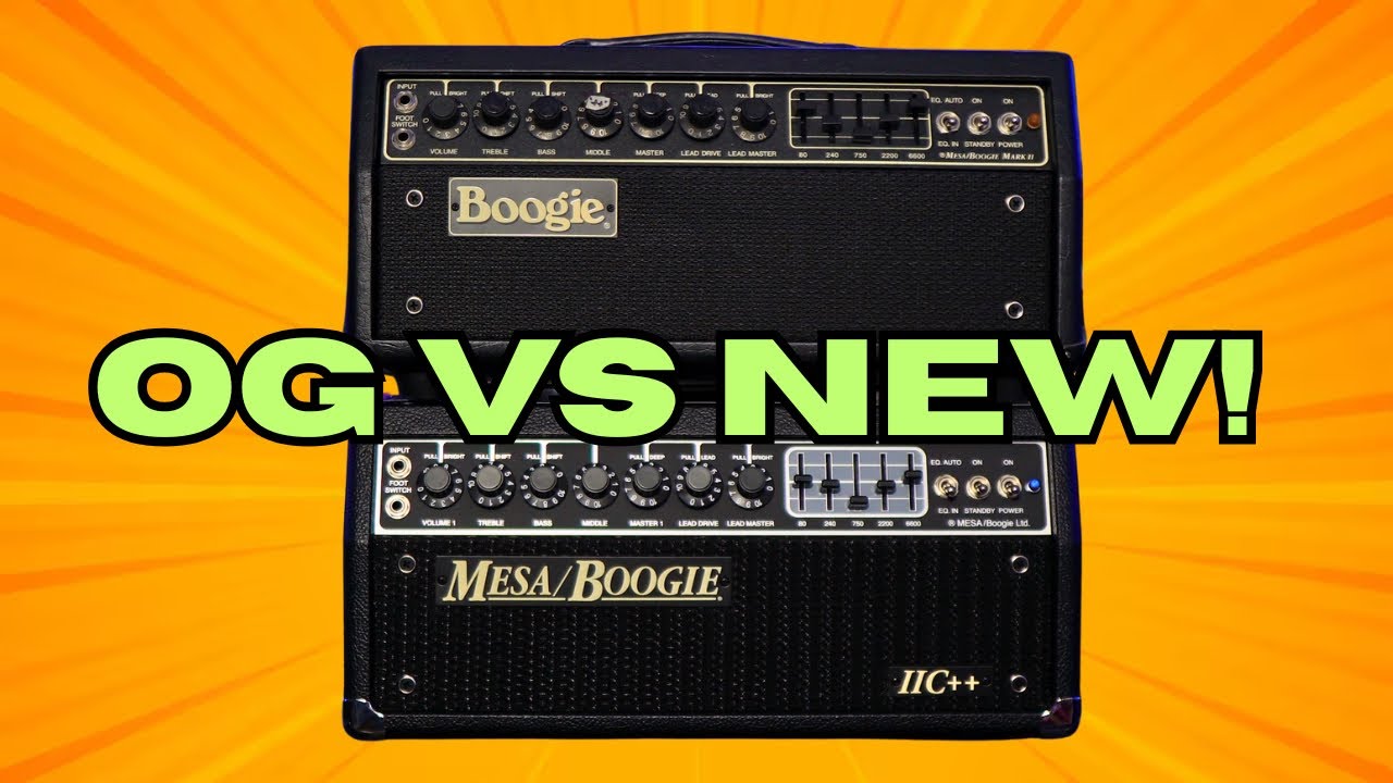AMP SHOOTOUT: OG Mark IIC++ VS Reissue Mark IIC++