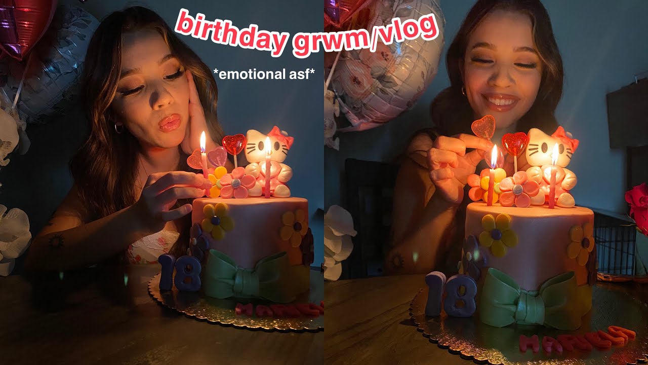 18th birthday grwm/vlog