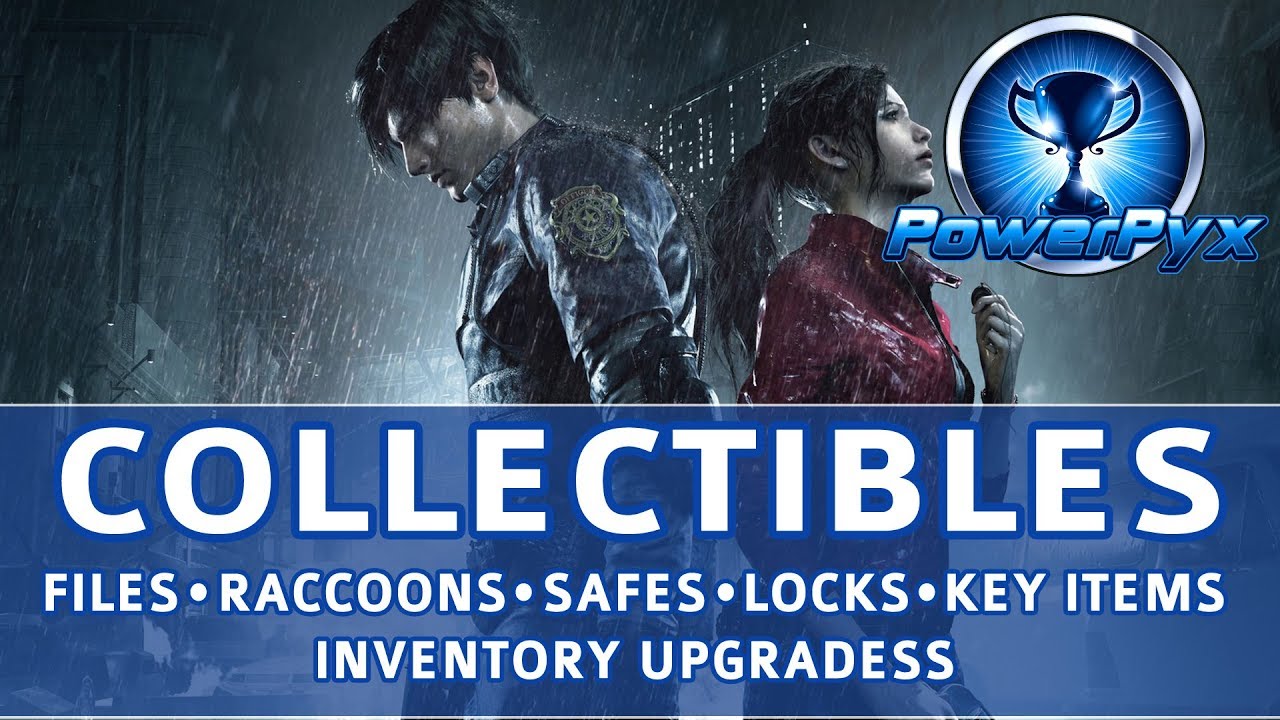 Resident Evil 2 Remake All Collectible Locations (Files, Mr. Raccoons, Safes, Inventory, Key Items)